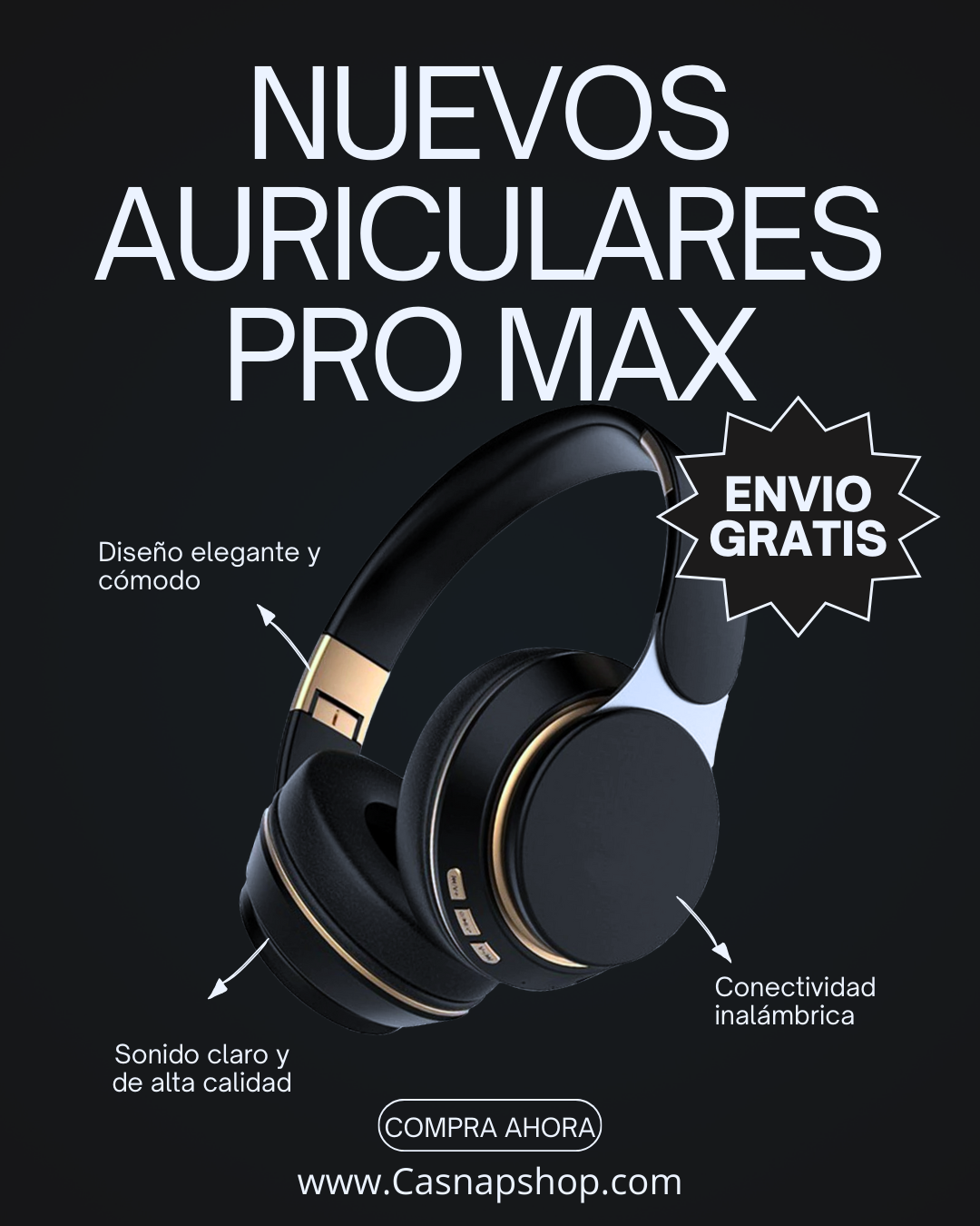 Auriculares PRO Max