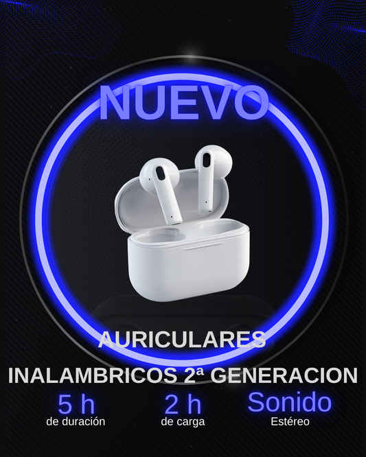 Auriculares Inalámbricos 2ª generación